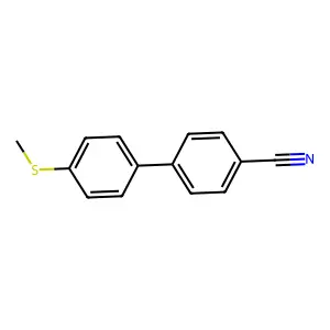 4'-(Methylsulfanyl)[1,1'-biphenyl]-4-carbonitrile structure