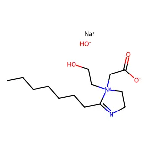 Capryloamphoglycinate structure