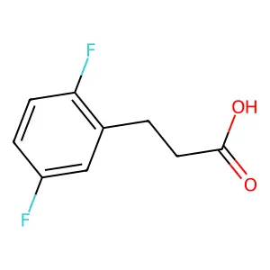 3-(2,5-二氟苯基)丙酸 structure