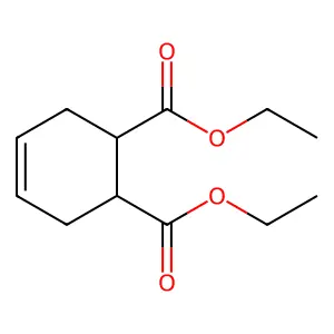 Diethyl cyclohex-4-ene-1,2-dicarboxylate structure