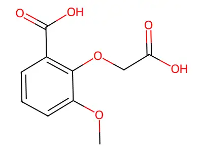 2-(Carboxymethoxy)-3-methoxybenzoic acid structure
