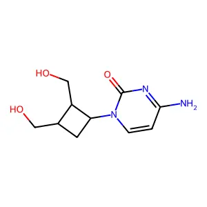 (+-)-Cyclobut-C structure