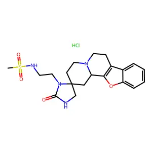 Vatinoxan hydrochloride structure