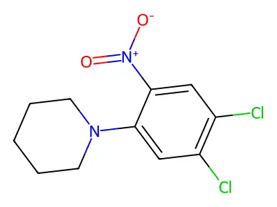 1-(4,5-Dichloro-2-nitrophenyl)piperidine structure