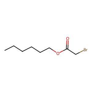 Hexyl bromoacetate structure