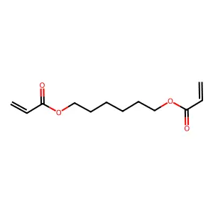 1,6-己二醇二丙烯酸酯 structure