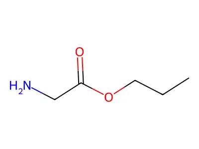 Propyl glycinate structure