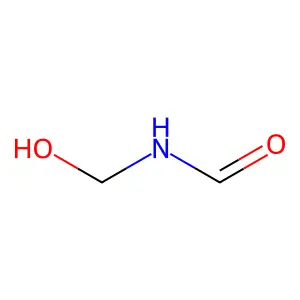 N-(羟甲基)甲酰胺 structure
