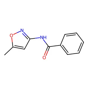Benzamide, N-(5-methyl-3-isoxazolyl)- structure
