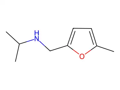 Isopropyl-(5-methyl-furan-2-ylmethyl)-amine structure