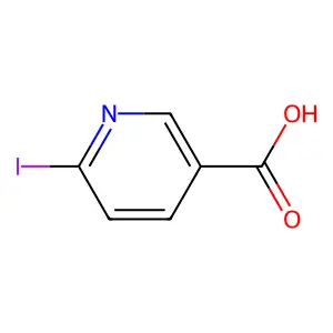 6-Iodopyridine-3-carboxylic acid structure