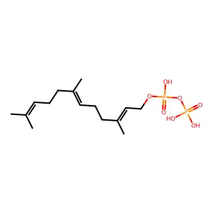 法尼基焦磷酸 structure