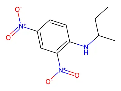 N-sec-Butyl-2,4-dinitrobenzenamine structure