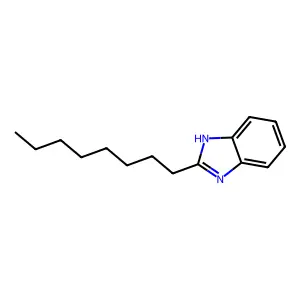 2-octyl-1H-benzimidazole structure