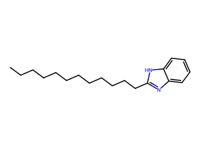 2-dodecyl-1H-benzimidazole structure