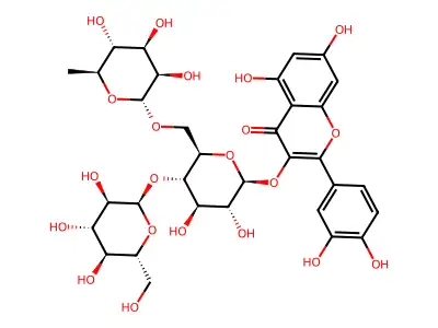 alpha-Glucosylrutin structure