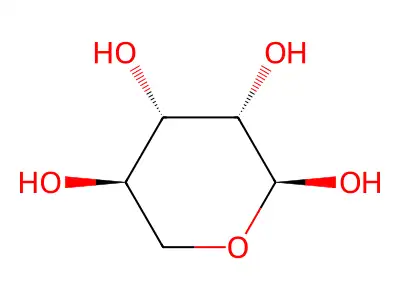 alpha-D-Lyxopyranose structure
