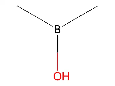 二甲基硼酸 structure