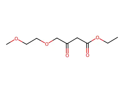 Butanoic acid, 4-(2-methoxyethoxy)-3-oxo-, ethyl ester structure
