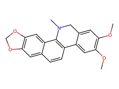 Dihydronitidine structure