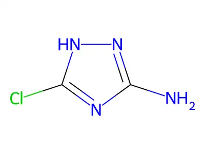 5-chloro-1H-1,2,4-triazol-3-amine structure