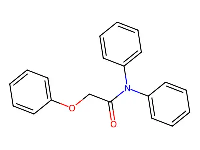 2-phenoxy-N,N-diphenylacetamide structure