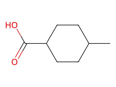 4-甲基环己烷-1-甲酸 structure