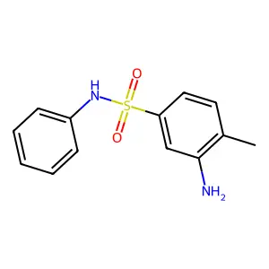 2-Amino-N-phenyltoluene-4-sulphonamide structure