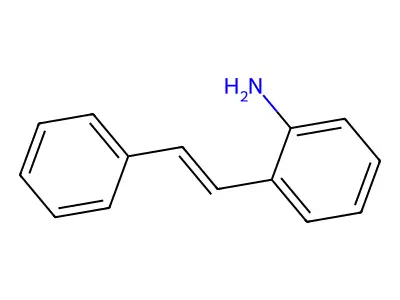 1-Phenyl-2-o-aminophenylethene structure