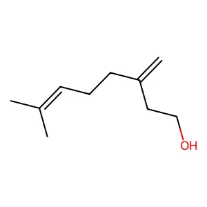 7-Methyl-3-methylene-6-Octen-1-ol structure