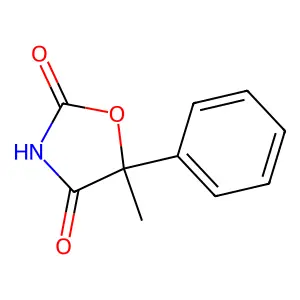 5-Methyl-5-phenyl-1,3-oxazolidine-2,4-dione structure