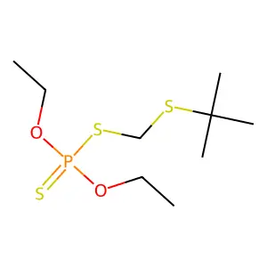 Terbufos structure