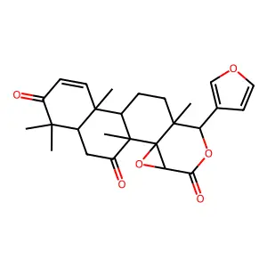 7-去乙酰基-7-氧代楝酮 structure