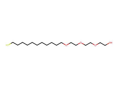 1-(9-Mercaptononyl)-3,6,9-trioxaundecan-11-OL structure