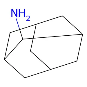 2-Aminoadamantane structure
