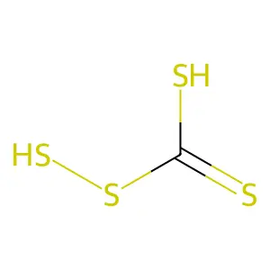 四硫过氧碳酸 structure
