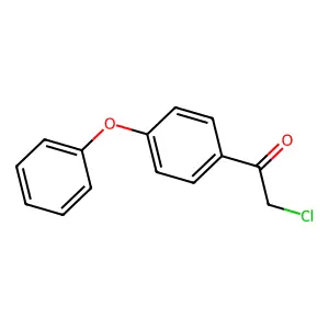 2-Chloro-1-(4-phenoxyphenyl)ethanone structure