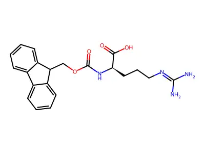 Fmoc-Arg-OH structure