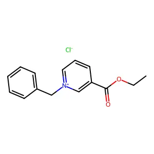 Pyridinium, 3-(ethoxycarbonyl)-1-(phenylmethyl)-, chloride (1:1) structure