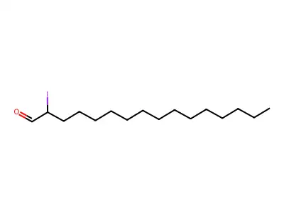 2-Iodohexadecanal structure