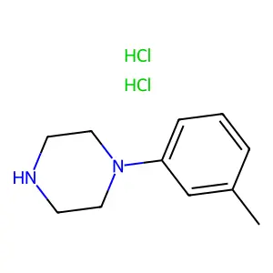 1-(m-Tolyl)piperazine dihydrochloride structure
