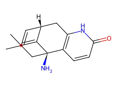 (+)-Huperzine A structure