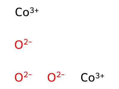三氧化二钴 structure