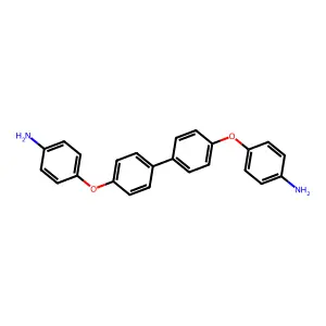 4,4'-(1,1'-Biphenyl-4,4'-diyldioxy)dianiline structure