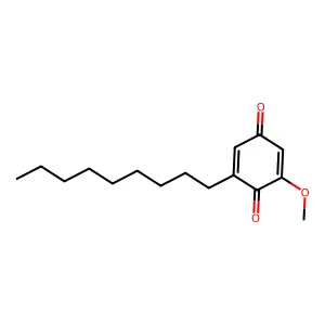 2-Methoxy-6-nonyl-1,4-benzoquinone structure