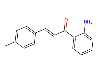 (2E)-3-(4-Chlorophenyl)-1-(3-methoxyphenyl)prop-2-en-1-one structure