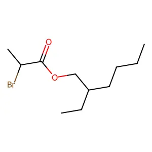 2-Ethylhexyl 2-bromopropanoate structure