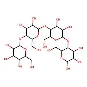 Alpha-maltotetraose structure