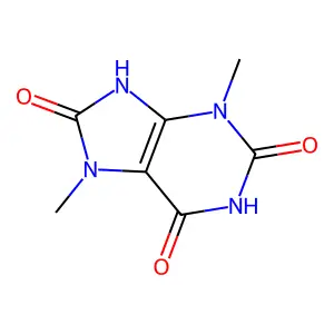 3,7-二甲基尿酸 structure