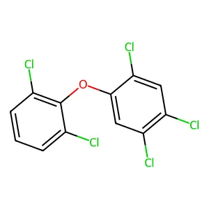 2,2',4,5,6'-五氯二苯醚 structure